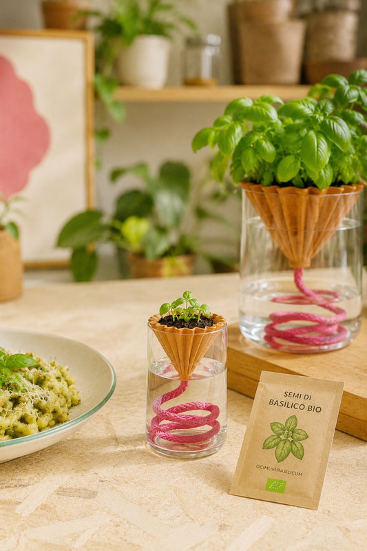 MINI NOMADE from italy with basil