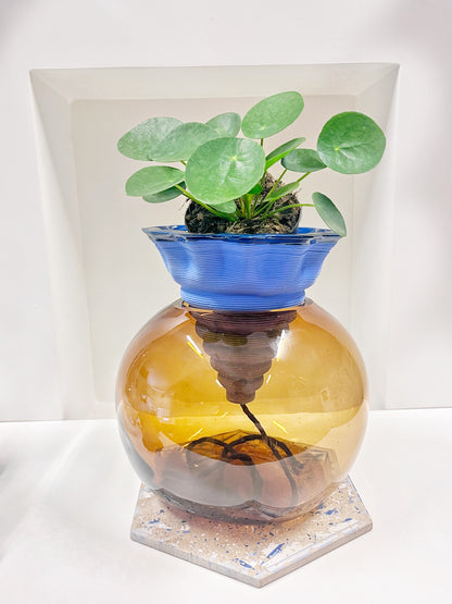 Nomade il vaso autonomo in GRES COLORATO