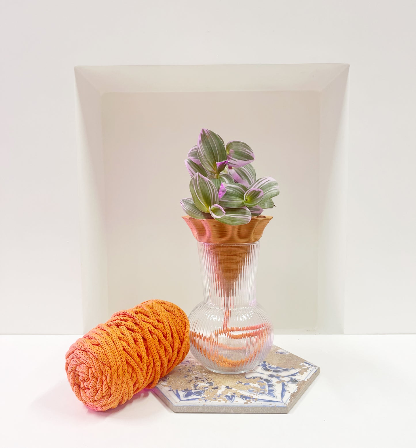 Nomade il vaso autonomo in GRES COLORATO